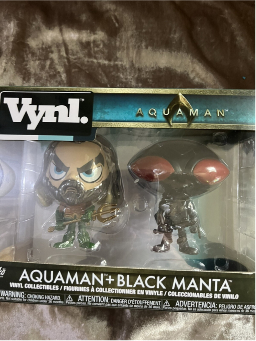 Vynl Aquaman & Black Manta Funko NEW IN BOX SEE ALL PHOTOS